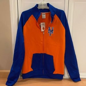 New Victoria Secret PINK NY Mets track jacket